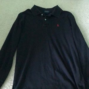 Long sleeve polo
